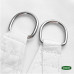 GRASHER Πανί σκίασης oxford αδιάβροχο τετράγωνο 180gr/m² λευκό 3x3m  με κρίκους 104115