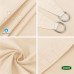 GRASHER Πανί σκίασης oxford αδιάβροχο ορθογώνιο 180gr/m² εκρού 3x4m με κρίκους 104117