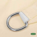 GRASHER Πανί σκίασης οxford αδιάβροχο τρίγωνο 180gr/m² εκρού 5x5x5m  με κρίκους 104127
