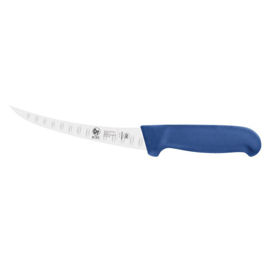 ICEL Μαχαίρι 15cm flexible αυλάκι proflex μπλε 03252