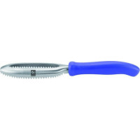 Icel Μαχαίρι απολέπισης μπλε inox πλαστική λαβή blister 27cm 03662