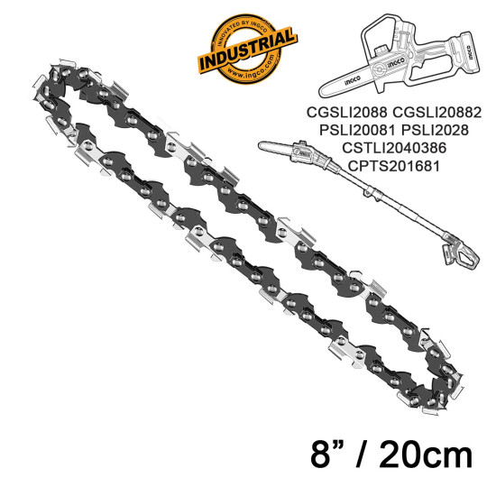 INGCO Αλυσίδα Αλυσοπρίονου 8"/20cm AGSC50818 