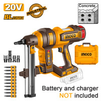INGCO Καρφωτικό μπετού μπαταρίας 20V Li-Ion 105J SOLO CCNLI9005