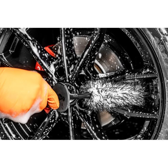 NEO TOOLS Βούρτσα καθαρισμού ζαντών 43cm Φ8cm 11-455