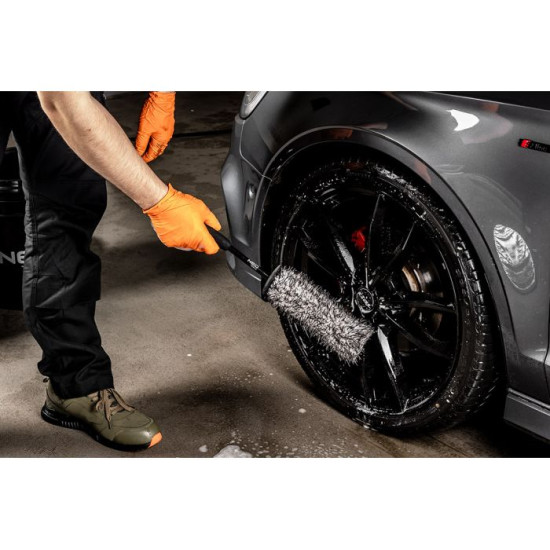 NEO TOOLS Βούρτσα καθαρισμού ζαντών 43cm Φ8cm 11-455