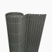 SIDIRELA Καλαμωτή διπλής όψης pvc 1.5x3m γκρι  E-4525
