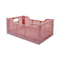SIDIRELA Καλάθι αναδιπλούμενο 22x15x9cm  Νο 22 Ε-4680 ροζ