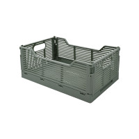 SIDIRELA Καλάθι αναδιπλούμενο 40x30x15.5cm Νο 40 Ε-4682 πράσινο