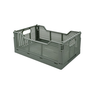  SIDIRELA Καλάθι αναδιπλούμενο 22x15x9cm  Νο 22 Ε-4680 πράσινο
