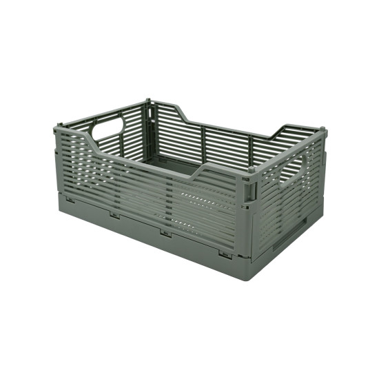 SIDIRELA Καλάθι αναδιπλούμενο 30.5x20.5x12.5cm Νο 30 Ε-4681 πράσινο