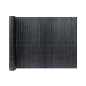 SIDIRELA Καλαμωτή διπλής όψης pvc 1.5x3m ανθρακί  E-4526