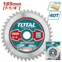TOTAL Ανταλλακτικός δίσκος Φ-185Χ20-16mm 40T για TS11418526 / TS1161856 / TSLI1851 TAC231415