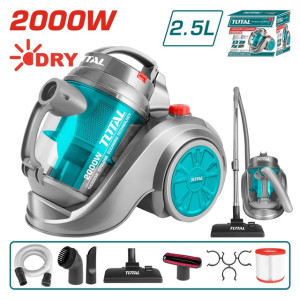 TOTAL Ηλεκτρική σκούπα ξηρής αναρρόφησης  2000W TVC20258