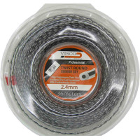 VISCO Μεσινέζα στριφτή διπλής γραμμής 2.4x36mm 2437