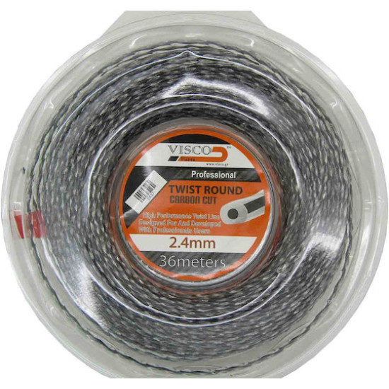 VISCO Μεσινέζα στριφτή διπλής γραμμής 2.4x36mm 2437
