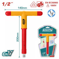 TOTAL Ταφ μανέλα 1/2" 1000V VDE THITH121